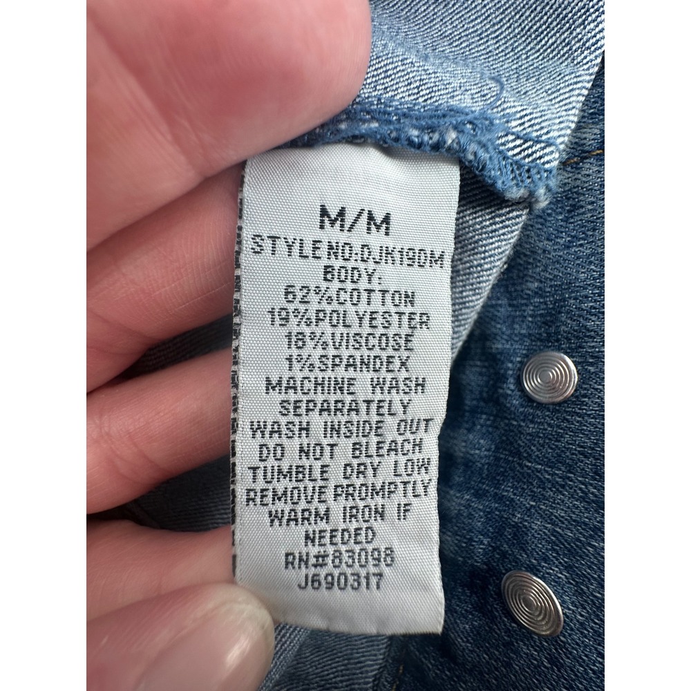 Cavalini Finding Nemo Disney Denim Jacket Blue Medium Wash Womens Size Medium - Picture 15 of 15